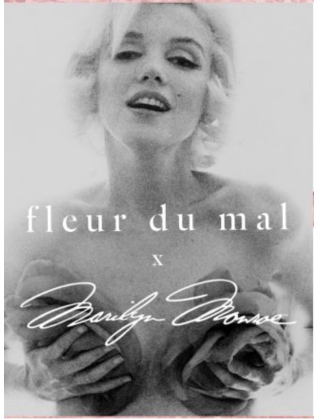 Fleur du Mal x Marilyn Monroe Rose Cup Bustier